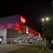 EmslandArena bei Nacht